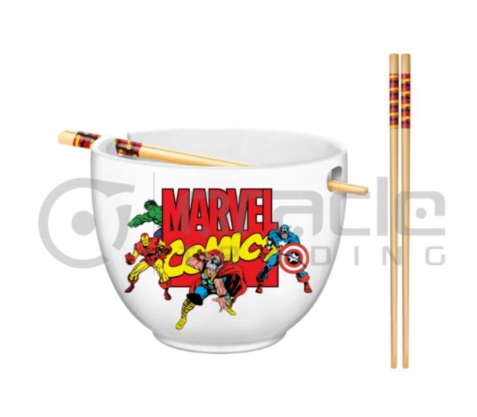 chez-rhox-geek-stop-ramen-bowl-marvel-comics-logo-with-chopsticks-2.JPG