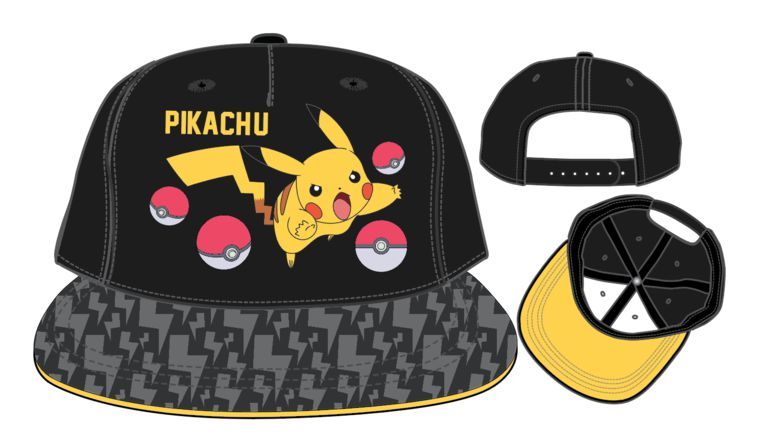 chez-rhox-geek-stop-hat-pikachu-with-poke-balls-lightning-black-adjustable-snapback.jpg