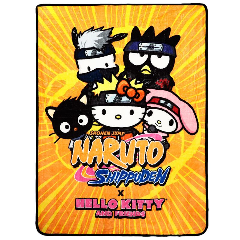 chez-rhox-geek-stop-throw-blanket-naruto-shippuden-x-hello-kitty-and-friends-characters-45-x-60-inches.jpg