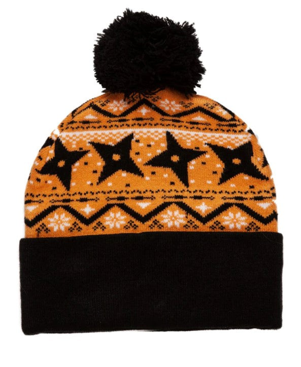 chez-rhox-geek-stop-beanie-tuque-winter-hat-Naruto-Shippuden-embroided-pompom-konoha-orange-black-white-2.jpg