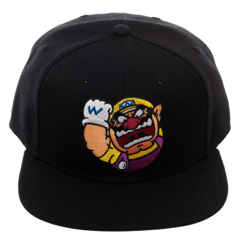 chez-rhox-geek-stop-hat-nintendo-super-mario-wario-embroided-black-adjustable-snapback.jpg