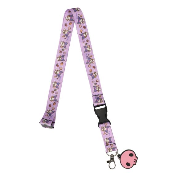 chez-rhox-geek-shop-lanyard-sanrio-kuromi-with-food-pink-skull-rubber-charm.jpg