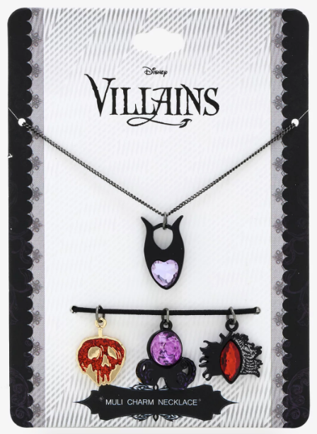 chez-rhox-geek-stop-necklace-disney-villains-ursula-maleficient-evil-queen-Cruella-Deville-card.png