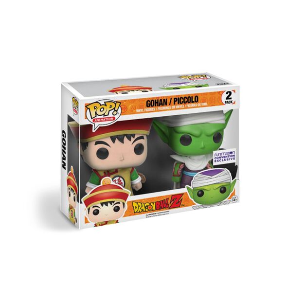 Funko Pop! Animation Dragon Ball Z Gohan and Piccolo Pack *FUNimation Convention Exclusive*