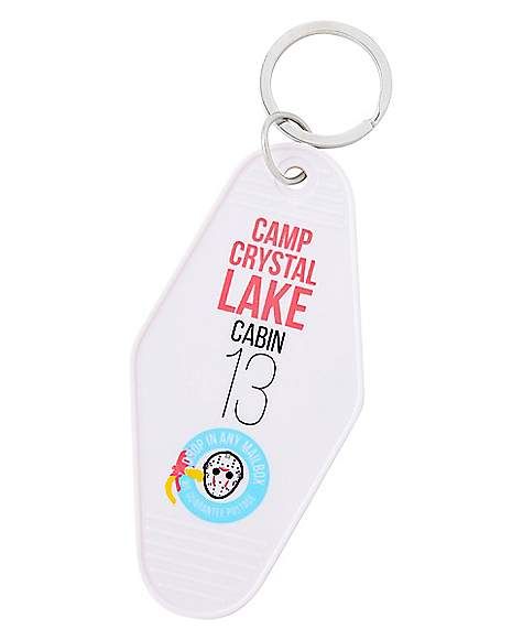 chez-rhox-geek-stop-keychain-friday-the-13th-camp-crystal-lake-cabin-13-white.jpg