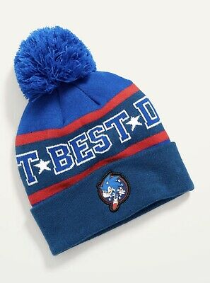chez-rhox-geek-stop-beanie-tuque-winter-Sonic-the-Hedgehog-Best-Dont-Rest-Blue-Red.jpg