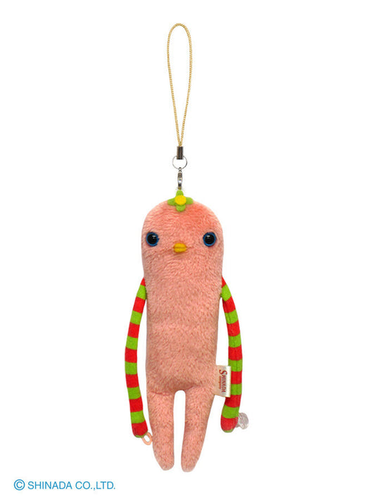 Porte-clés - Mokeke Chimokke - Tito en Peluche avec Attache pour Téléphone 6"