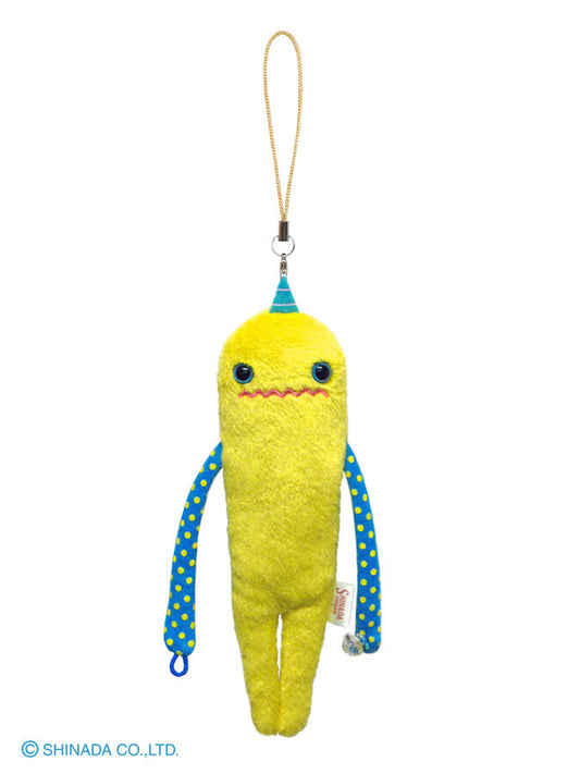Porte-clés - Mokeke Chimokke - Tino en Peluche avec Attache pour Téléphone 6"