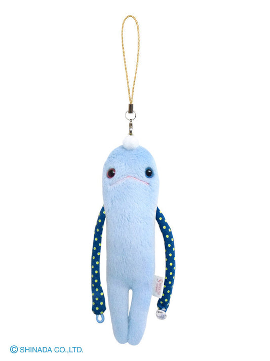 Porte-clés - Mokeke Chimokke - Pom en Peluche avec Attache pour Téléphone 6"