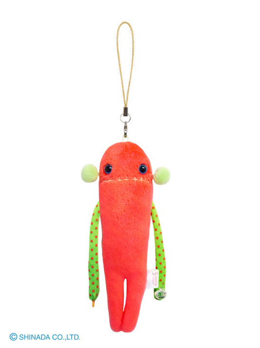 Porte-clés - Mokeke Chimokke - Robi en Peluche avec Attache pour Téléphone 6"
