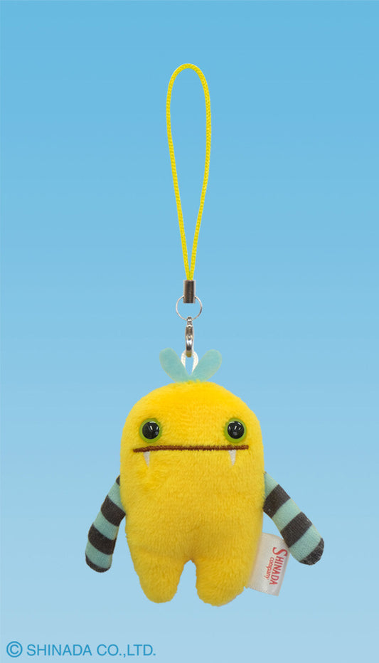 Porte-clés - Mokeke Chimokke - Ticktock en Peluche avec Attache pour Téléphone 2"