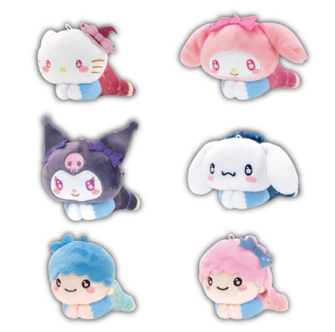 Boîte Mystère - Sanrio Characters - Peluche à Pince Hug Character Collection Série 6 *Liquidation*