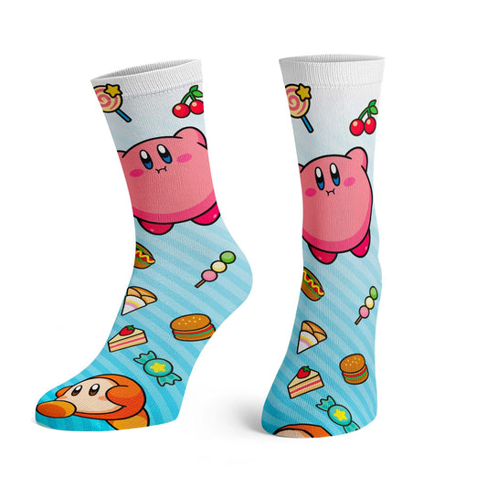 chez-rhox-geek-stop-socks-nintendo-kirby-kirby-waddle-dee-food-socks-crew.jpg