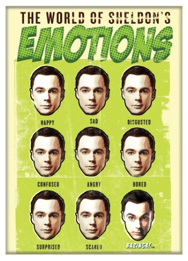 chez-rhox-geek-shop-magnet-the-big-bang-theory-the world-of-sheldon-emotions.JPG