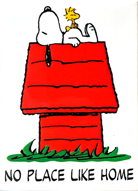 chez-rhox-geek-stop-magnet-aimant-Peanuts-Snoopy-No-Place-Like-Home.jpg
