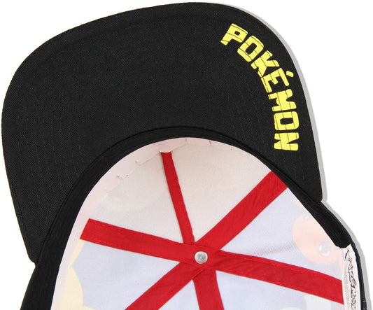chez-rhox-geek-stop-baseball-hat-pokemon-starters-first-generation-squirtle-charmander-bulbasaur-pikachu-snapback-youth-4.jpg