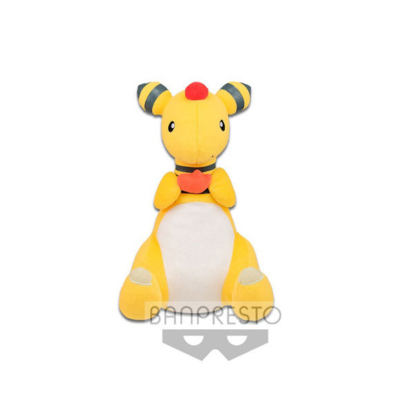 chez-rhox-geek-stop-pokemon-pocket-monsters-all-star-collection-ampharos-eating-poke-bean-10.5inches.jpg