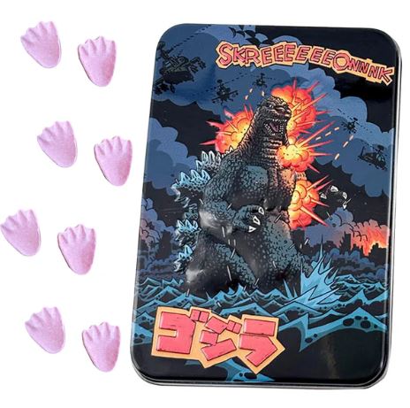 Bonbons - Godzilla - Hot Cinnamon Stomper Boîte en Métal