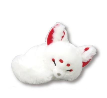 Peluche - Chokon to Kitsune - Renard Blanc et Rouge Endormi 12"