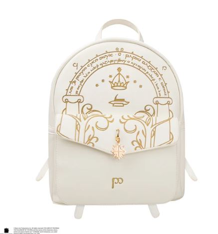Mini Sac à Dos - Lord of the Rings - Porte de Moria en Faux Cuir Blanc