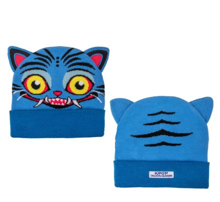 Tuque - Kpop Demon Hunters - Visage de Derpy Bleue