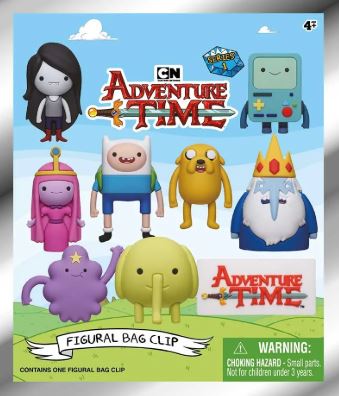 Sac Mystère - Adventure Time - Porte-clés Figurine Clip pour Sac à Dos Série 1