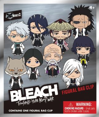 Sac Mystère - Bleach Thousand-Year Blood War - Porte-clés Figurine Clip pour Sac à Dos Série 2