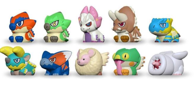 Sac Mystère - Monster Hunter - Capcom Figure Builder Finger Puppet Vol.1