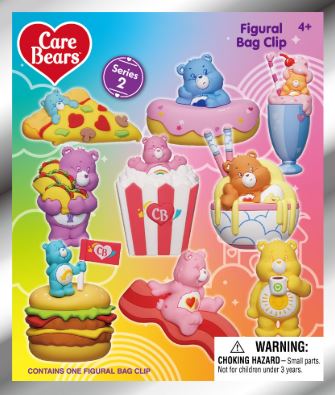 Sac Mystère - Care Bears - Porte-clés Figurine Clip pour Sac à Dos Série 2