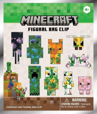 Sac Mystère - Minecraft - Porte-clés Figurine Clip pour Sac à Dos Série 3