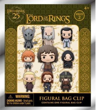 Sac Mystère - The Lord of the Rings - Porte-clés Figurine Clip pour Sac à Dos Série 2