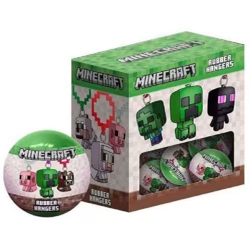 Boule Mystère - Minecraft - Porte-clés en Caoutchouc