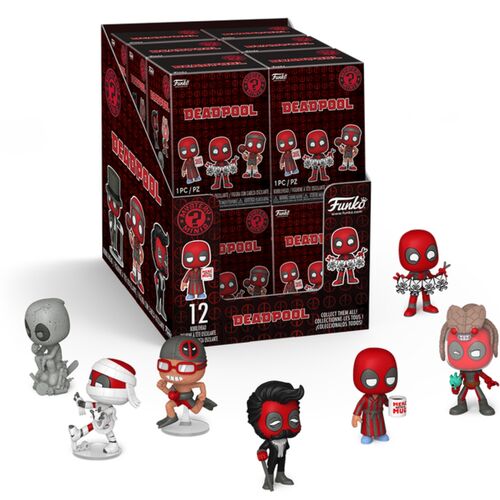 Boîte Mystère - Marvel Deadpool - Figurine Mystery Minis