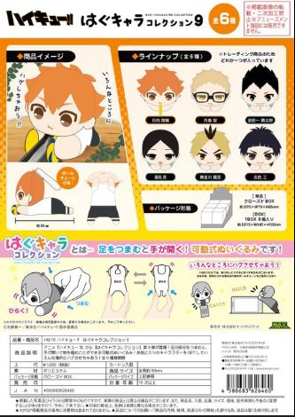 Mystery Box - Haikyu!! - Hug Character Collection 9