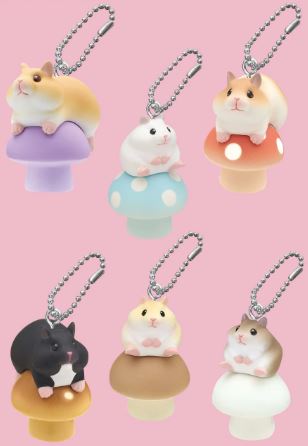 Boîte mystère - Kitan Club - Porte-clé Hamsters et Champignons