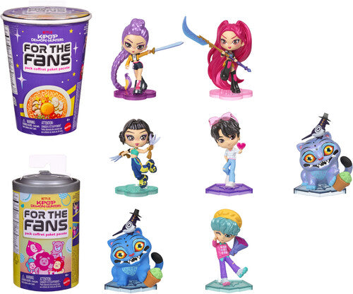 Sac Mystère - Kpop Demon Hunters - Mini-Figurine For the Fans Ramen/Soda