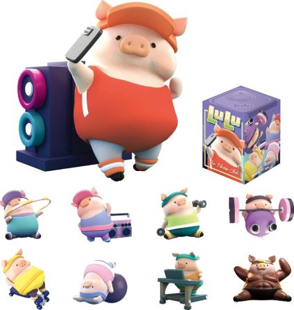 Boîte mystère - Lulu the Piggy - Mini Figurine The Fitness Club