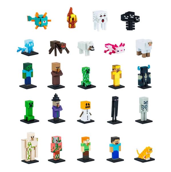 Boite Mystère - Minecraft - Mini-Figurine 3D Toppeez