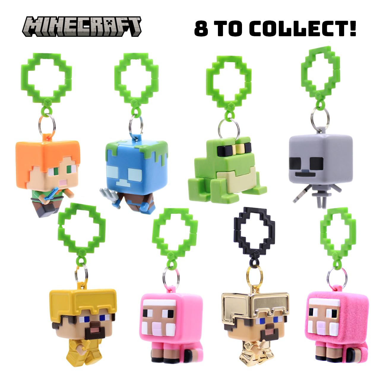 Boite Mystère - Minecraft - Porte-clés Mini-Figurine à Clip Série 4