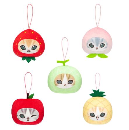 Boîte mystère - Kitan Club - Porte-clé Mofusand Fresh Fruits Meow Face