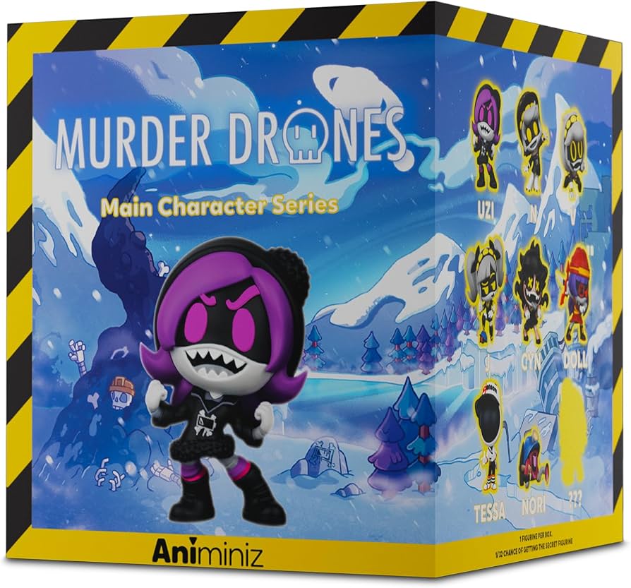 Boîte Mystère - Murder Drones - Animiniz Mini Figurine Série Personages Principals