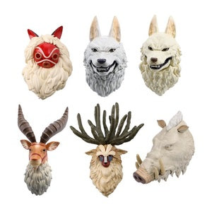 Boite Mystère - Studio Ghibli Princess Mononoke - Mini-Figurine Aimant Faces