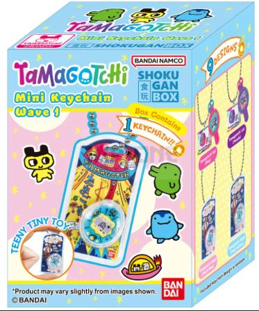 Boîte Mystère - Tamagotchi - Shokugan Box Mini Porte-clés Wave 1