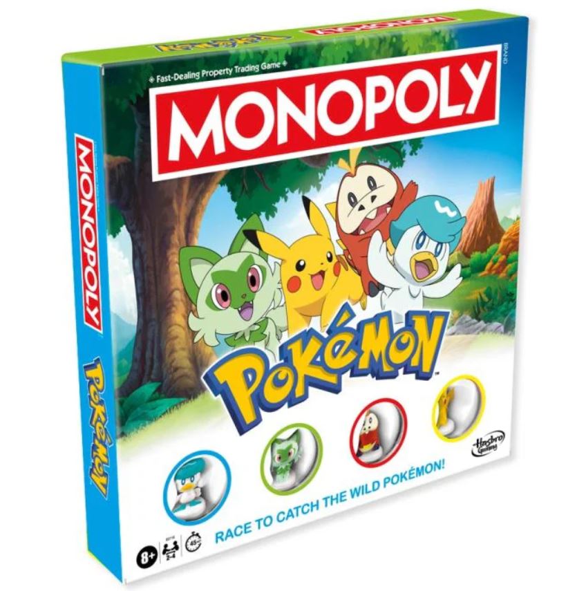 Jeu de société - Pokémon - Monopoly Starters de Paldea *Bilingue*