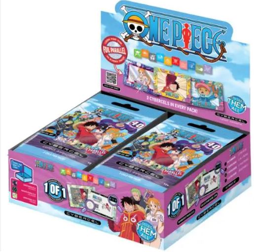 Cartes à Collectionner - Cybercel - One Piece Arc Egghead 3D Cell Art Série 2 (3 Cartes )