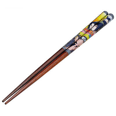 Baguettes - Naruto Shippuden -Naruto, Sasuke et Kakashi 1 Paire 21cm