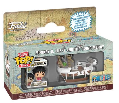 Funko Bitty Pop! Rides - One Piece - Monkey D. Luffy and the Going Merry