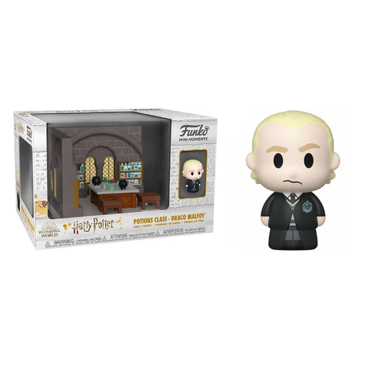 Funko Mini Moments - Harry Potter - Potion Class Draco Malfoy Mini-Figure Diorama *Clearance*