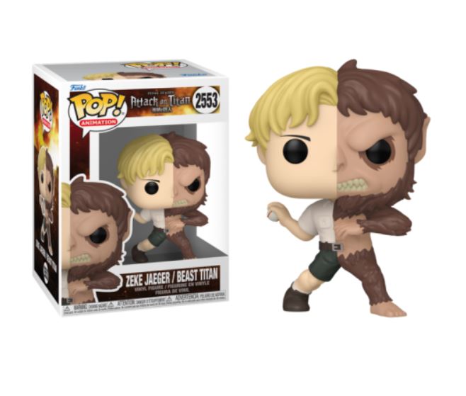 Funko Pop! Animation - Attack on Titan Final Season - Zeke Jaeger / Beast Titan 2553