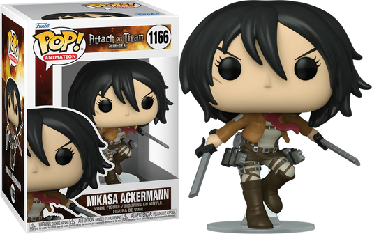 Funko Pop! Animation - Attack on Titan - Mikasa Ackermann 1166 *LIQUIDATION*